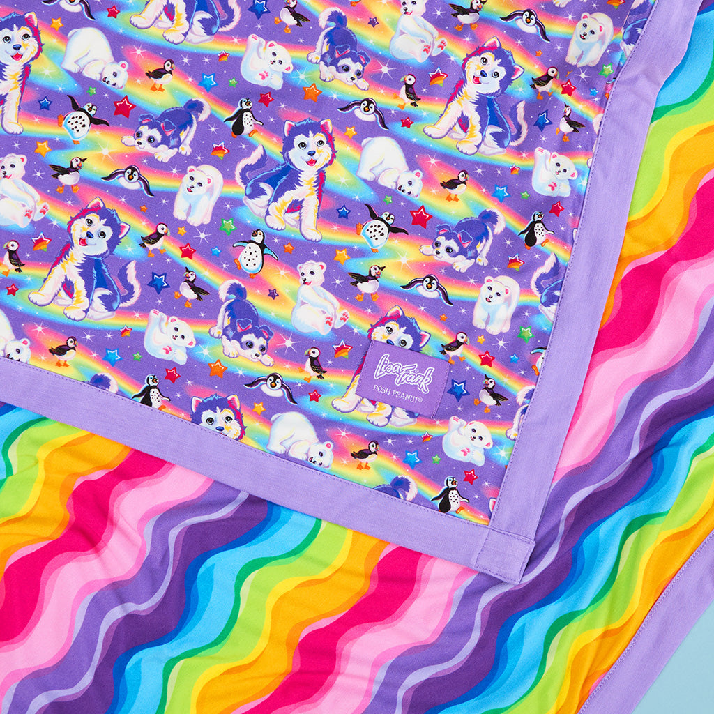 Lisa Frank® Tikanni & Tikanni Rainbow Luxette Patoo® Blanket