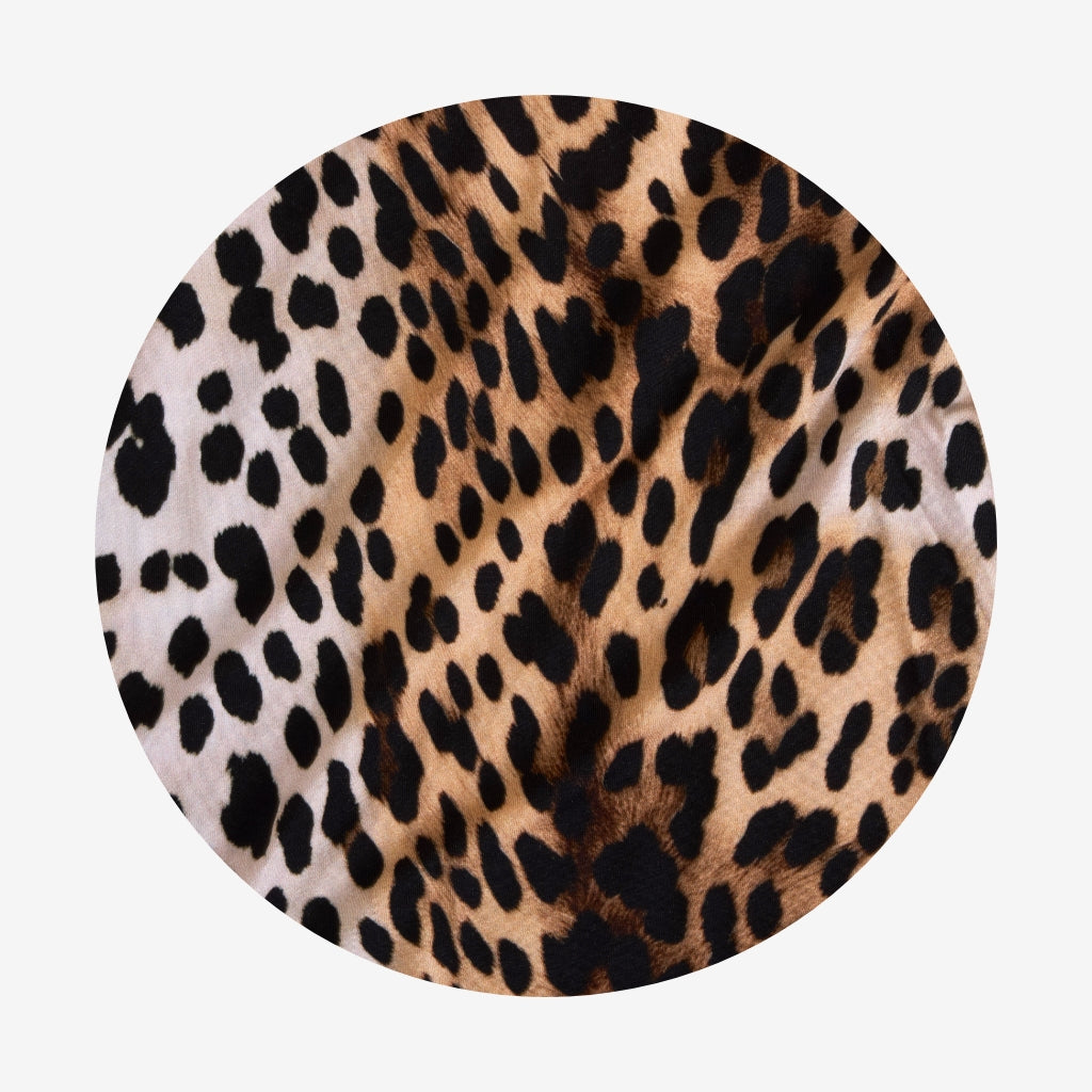 Loretta Leopard Women's Lace Pajama Pants