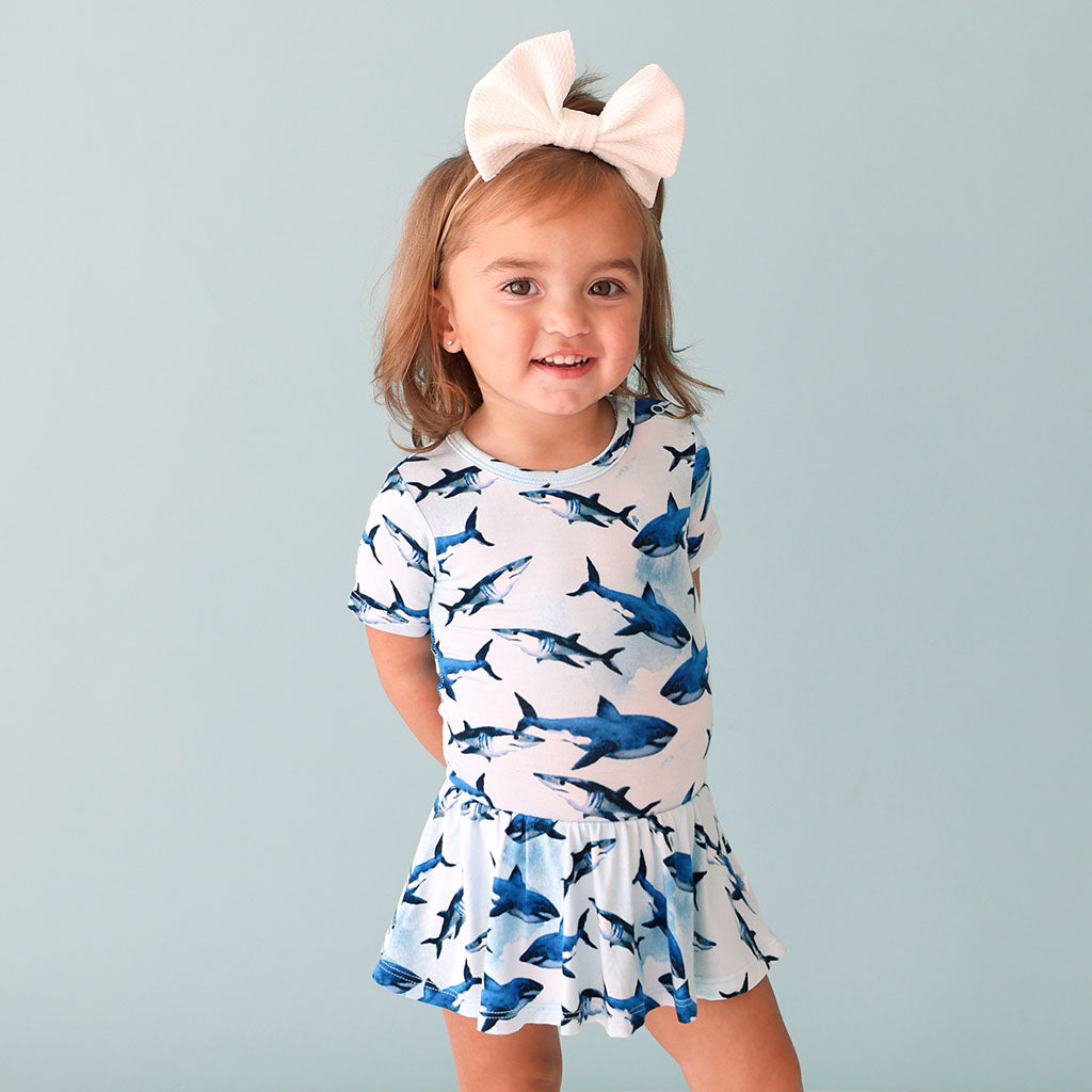 Sharks Twirl Skirt Bodysuit Dress