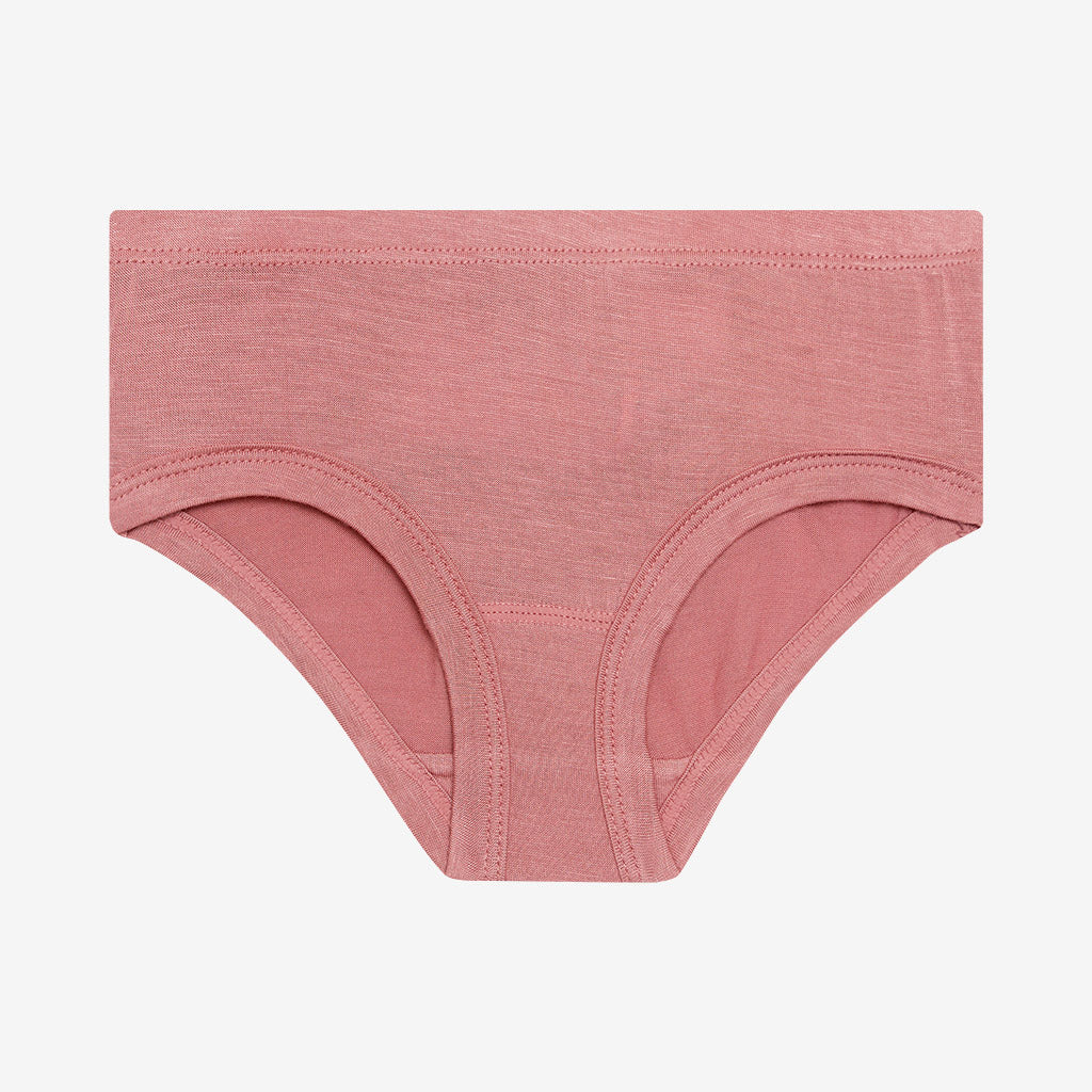 Vintage Pink Rose Girls' Brief Set