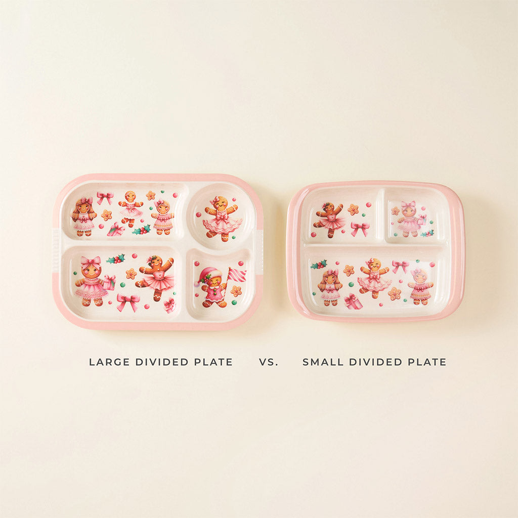 Ginger Posh Kids' Small Divided Plate