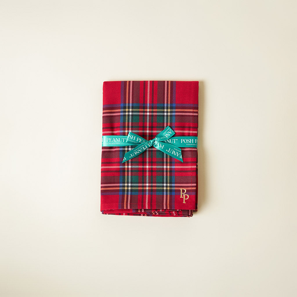Red Tartan Plaid Napkins (Set Of 4)