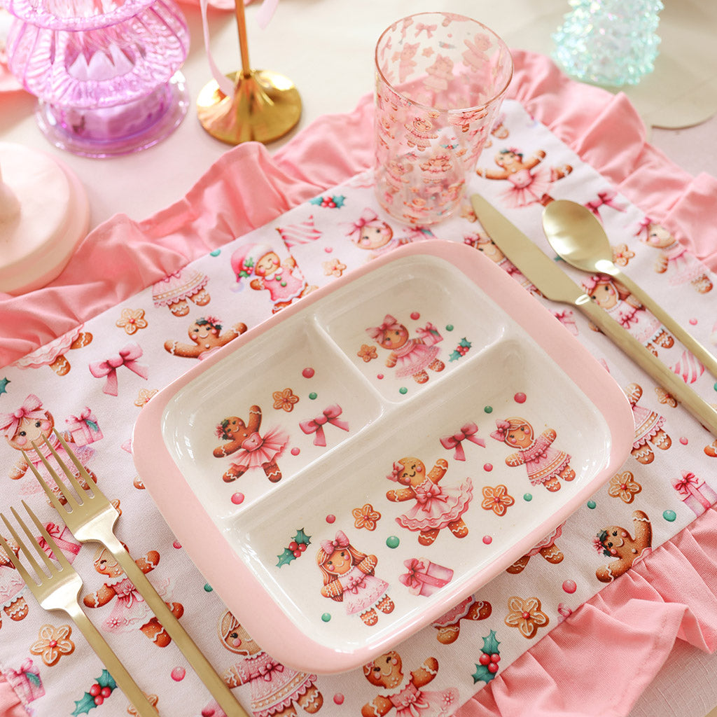 Ginger Posh Kids' Small Divided Plate