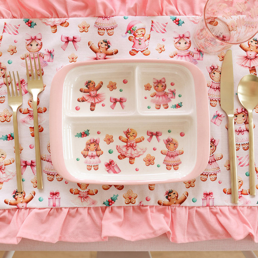 Ginger Posh Kids' Small Divided Plate
