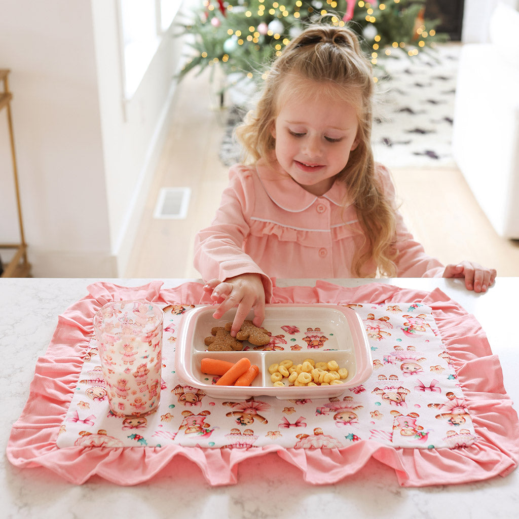 Ginger Posh Kids' Small Divided Plate