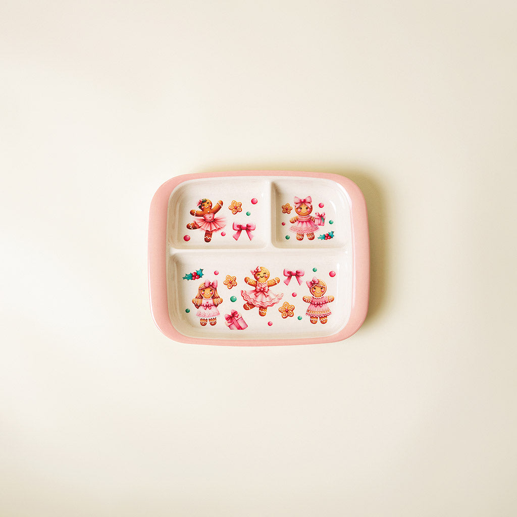 Ginger Posh Kids' Small Divided Plate