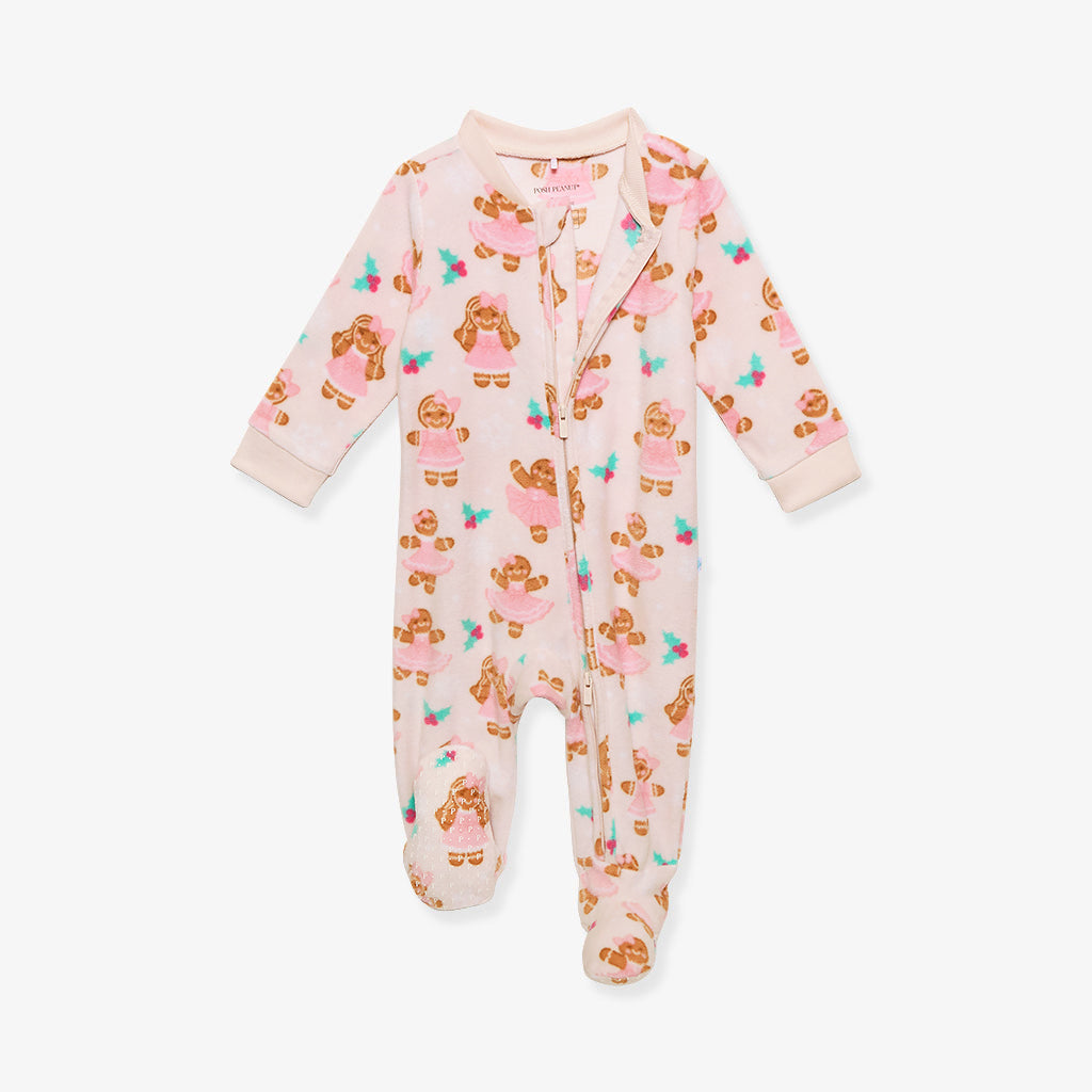 Ginger Posh Microfleece Zippered One Piece