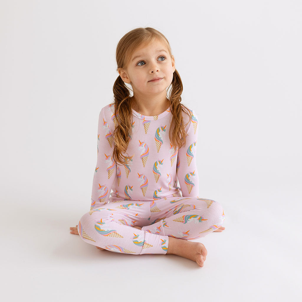 Unicorn Ice Cream Classic Pajama Set
