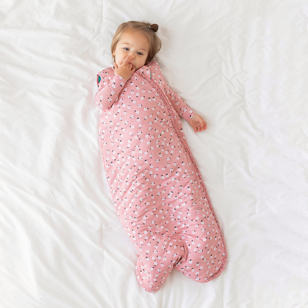 Emmilene Sleeveless Ruffled Sleep Bag