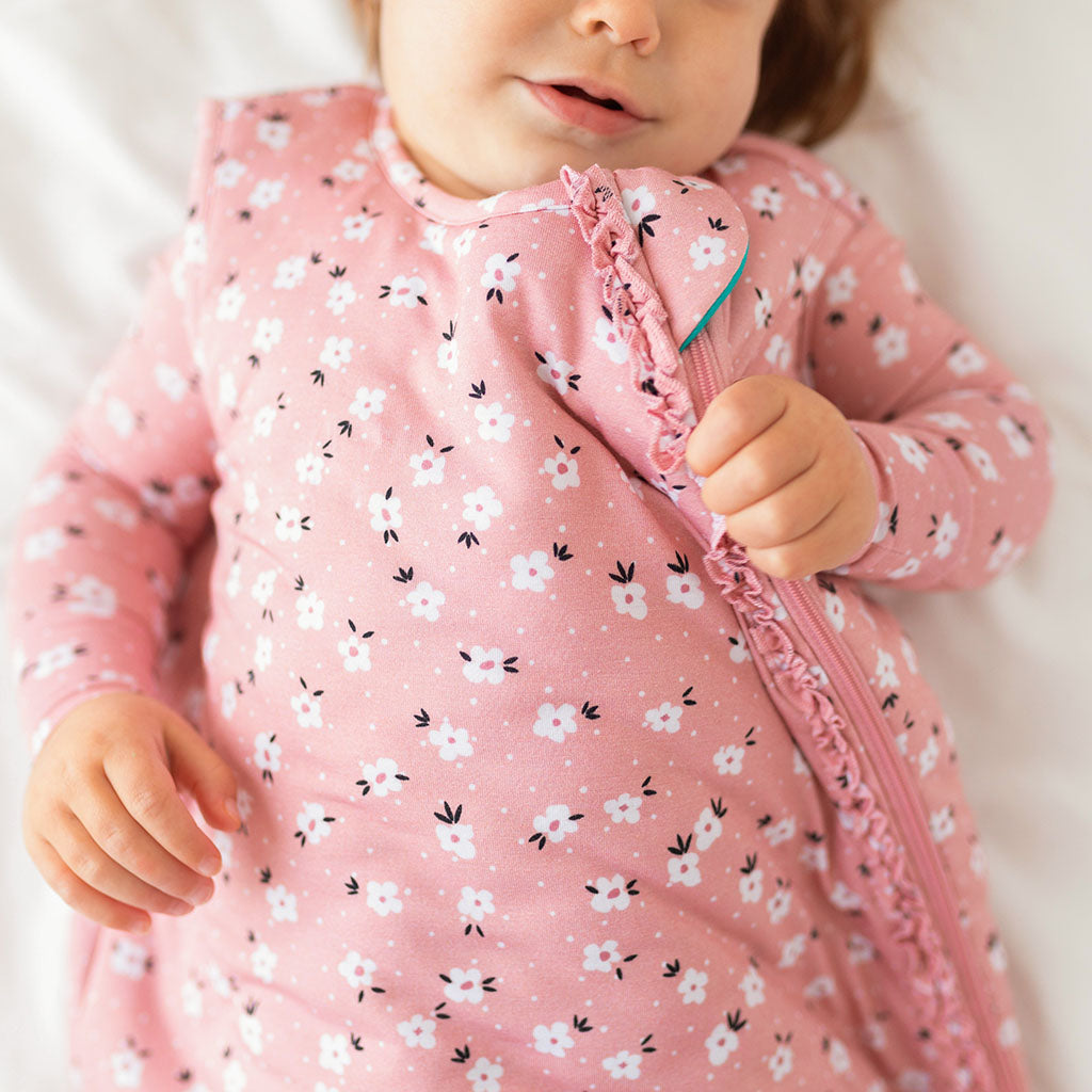 Emmilene Sleeveless Ruffled Sleep Bag