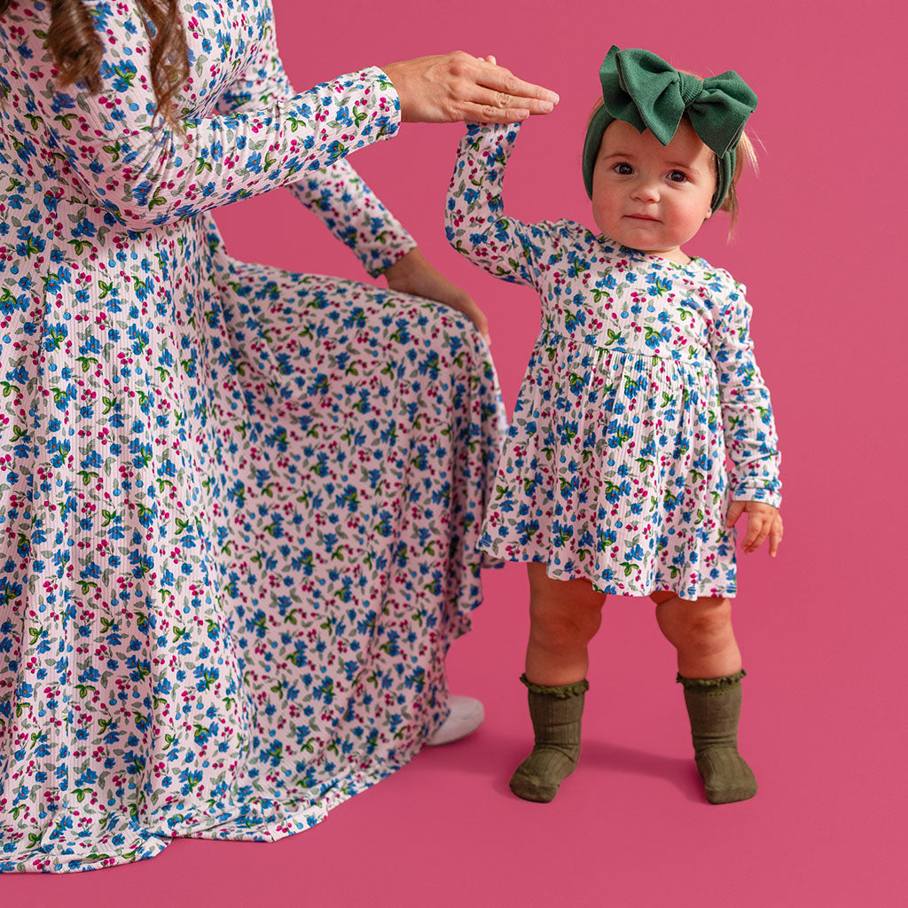 Aveline Twirl Bodysuit Dress