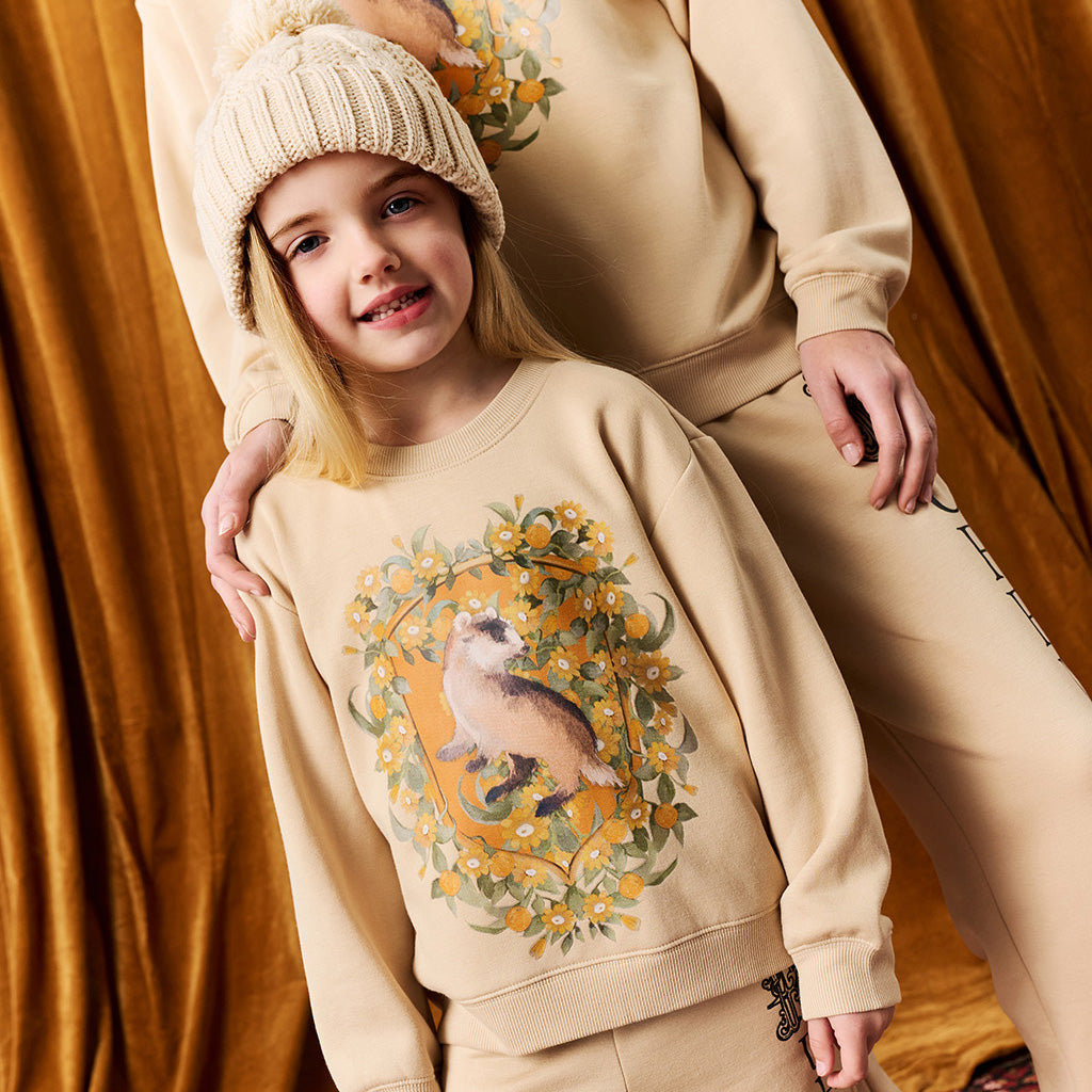 Hufflepuff Varsity League Women's Fleece Sweatshirt Jogger Set