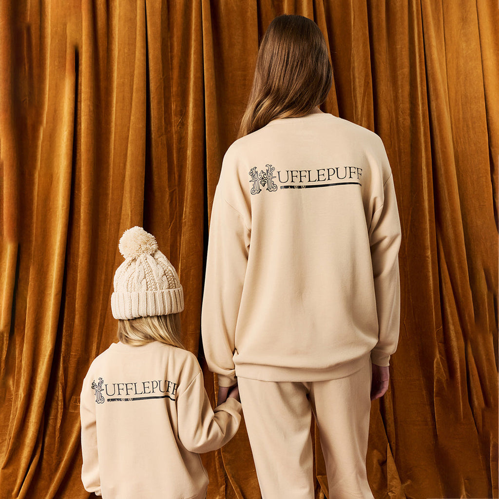 Hufflepuff Varsity League Women's Fleece Sweatshirt Jogger Set