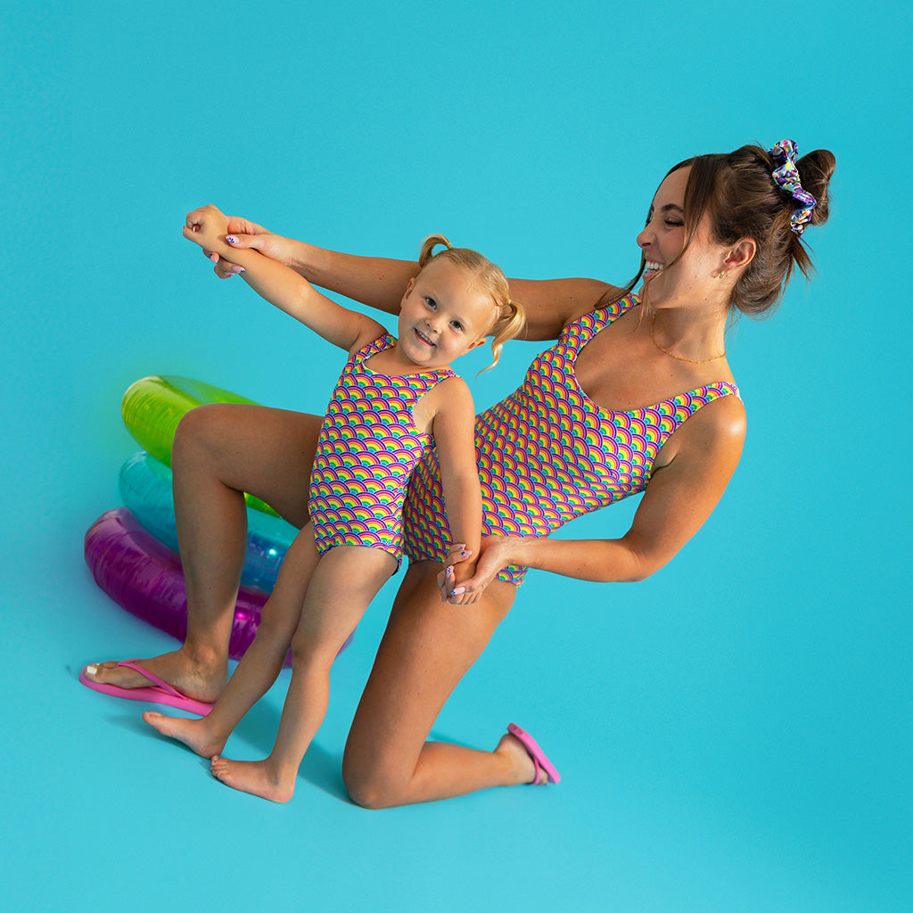 Lisa Frank® Max Splash Women's Reversible One Piece Swimsuit