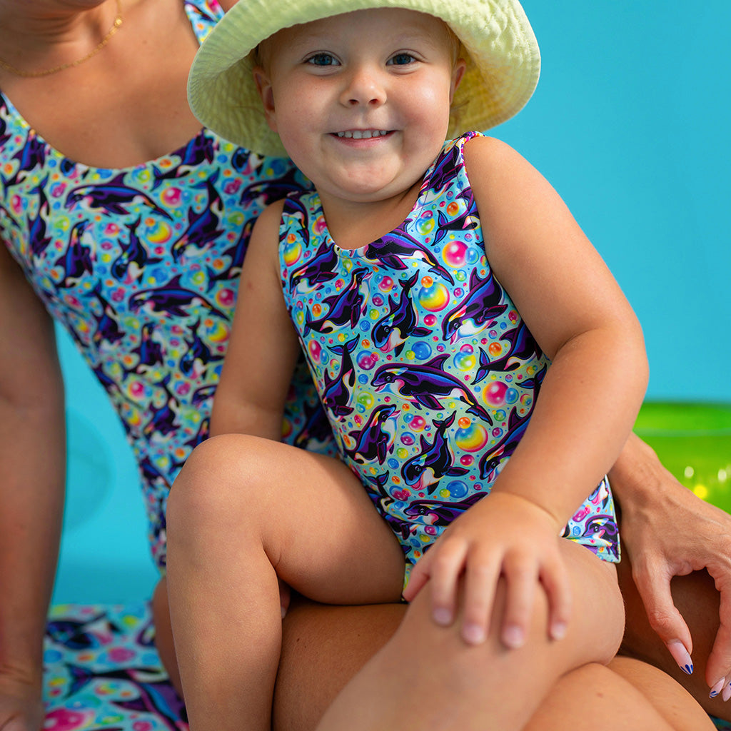 Lisa Frank® Max Splash Women's Reversible One Piece Swimsuit