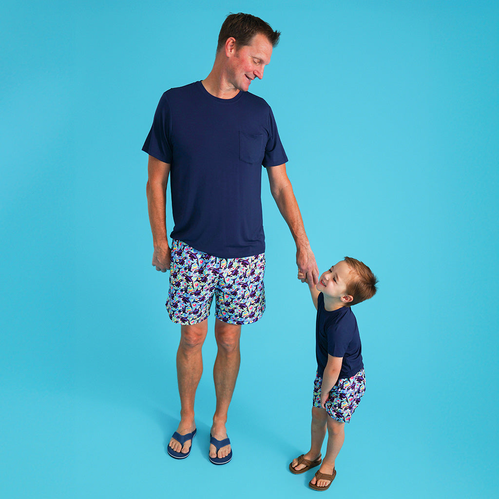Lisa Frank® Max Splash Men's Swim Trunks
