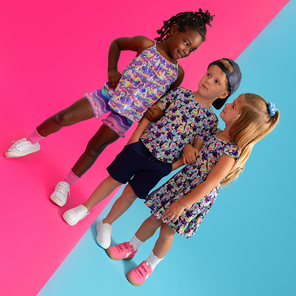 Lisa Frank® Tikanni Top Ruffled Short Set
