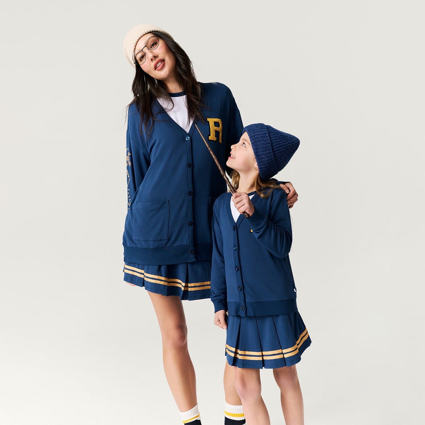 Ravenclaw Varsity League French Terry Varsity Cardigan