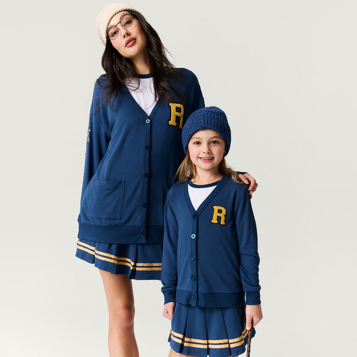 Ravenclaw Varsity League Women's French Terry Varsity Cardigan