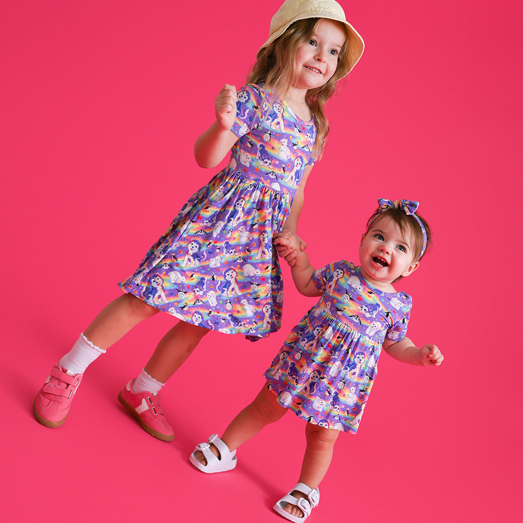 Lisa Frank® Tikanni Criss-Cross Twirl Dress