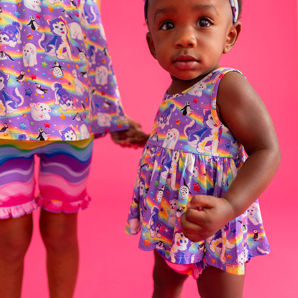 Lisa Frank® Tikanni Top Ruffled Short Set