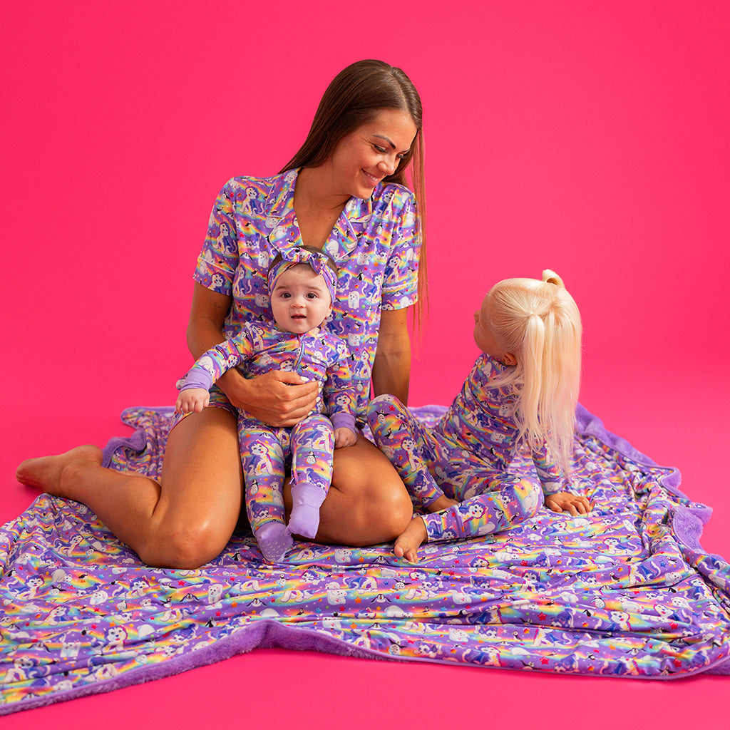 Lisa Frank® Tikanni Women's Luxe Pajama Short Set
