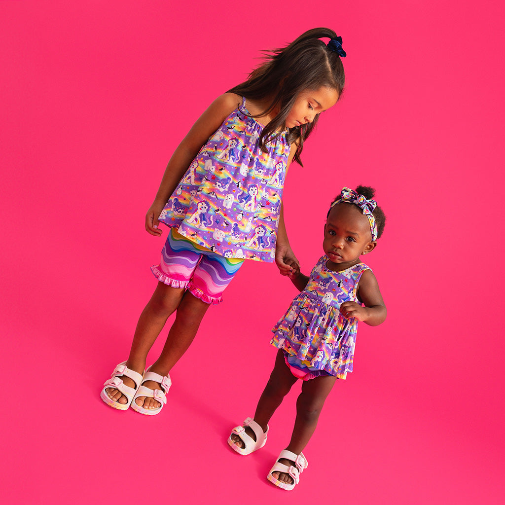 Lisa Frank® Tikanni Top Ruffled Short Set