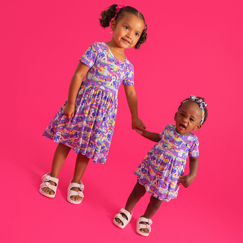 Lisa Frank® Tikanni Criss-Cross Twirl Dress