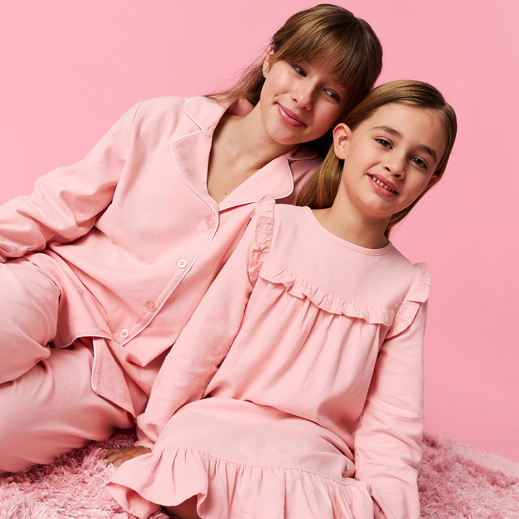 Powder Pink Flannelette Nightgown