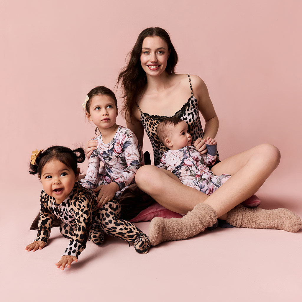 Loretta Leopard Women's Lace Cami