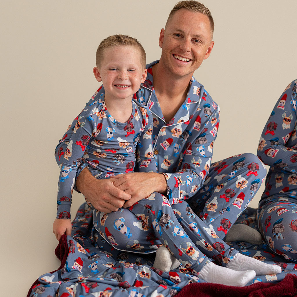 Quinlyn Men's Luxe Pajama Pant Set