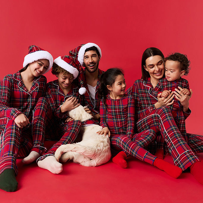 Red Tartan Plaid Convertible One Piece