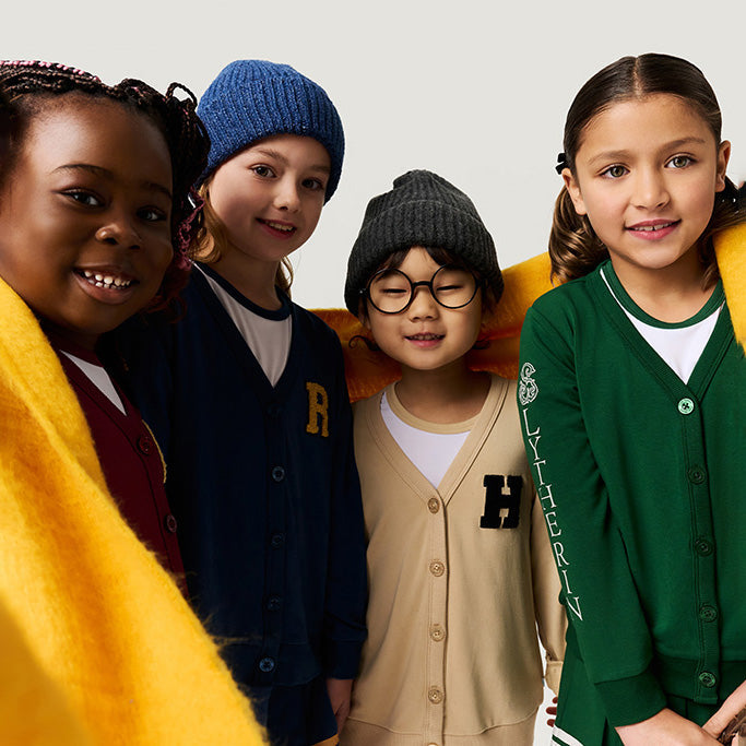 Hufflepuff Varsity League French Terry Varsity Cardigan