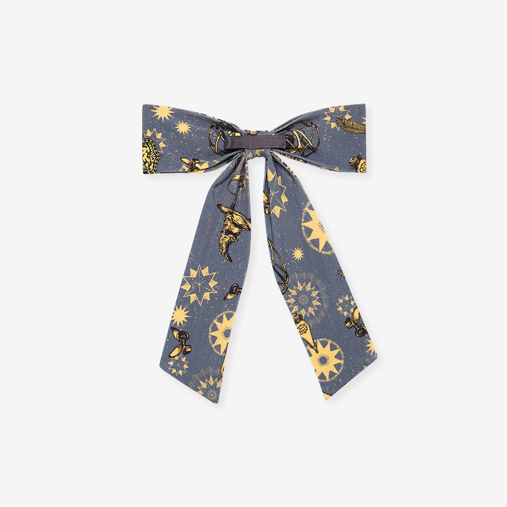 Hufflepuff House Luxe Bow Hair Clip