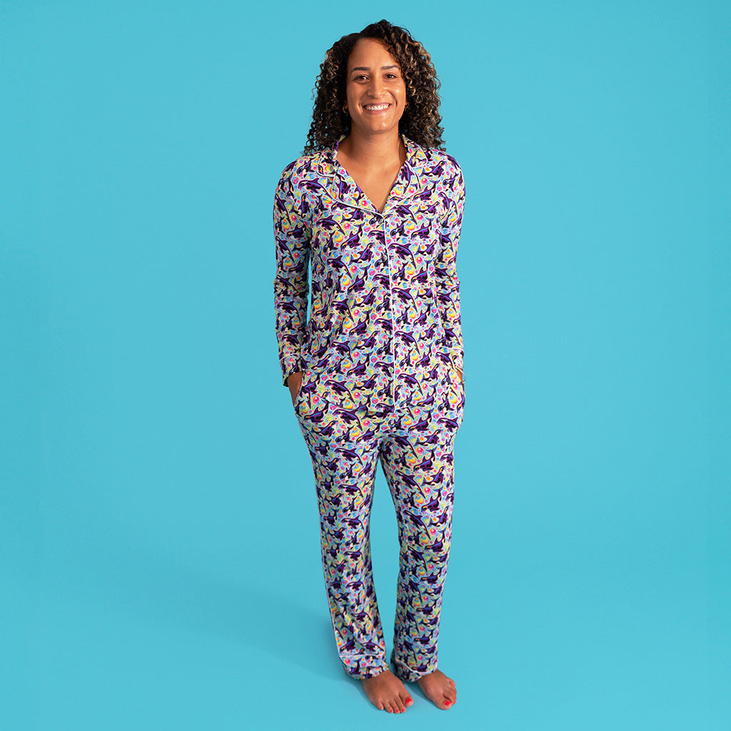 Lisa Frank® Max Splash Women's Luxe Pajama Pant Set