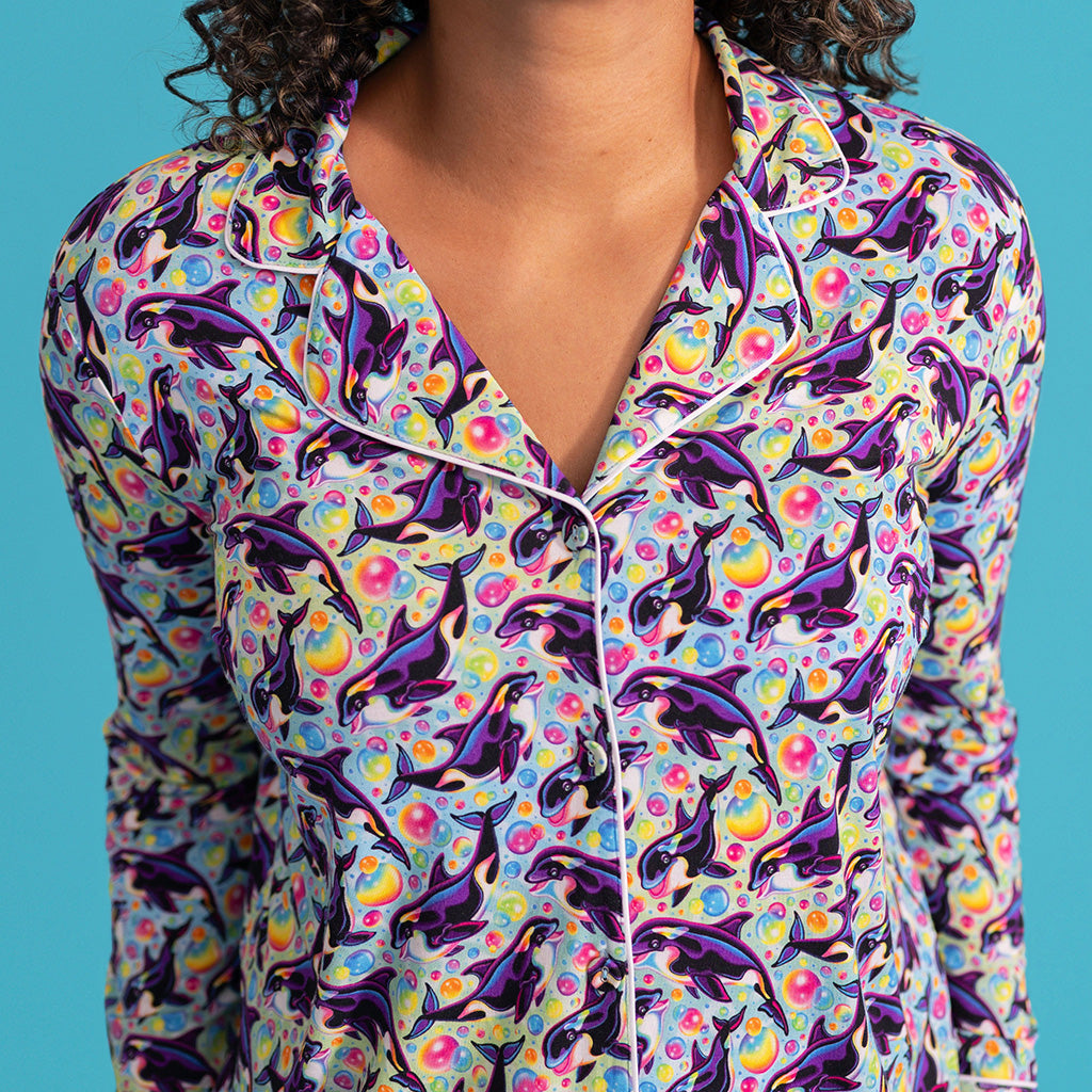 Lisa Frank® Max Splash Women's Luxe Pajama Pant Set
