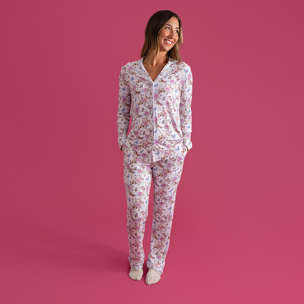 Mariselle Women's Luxe Pajama Pant Set