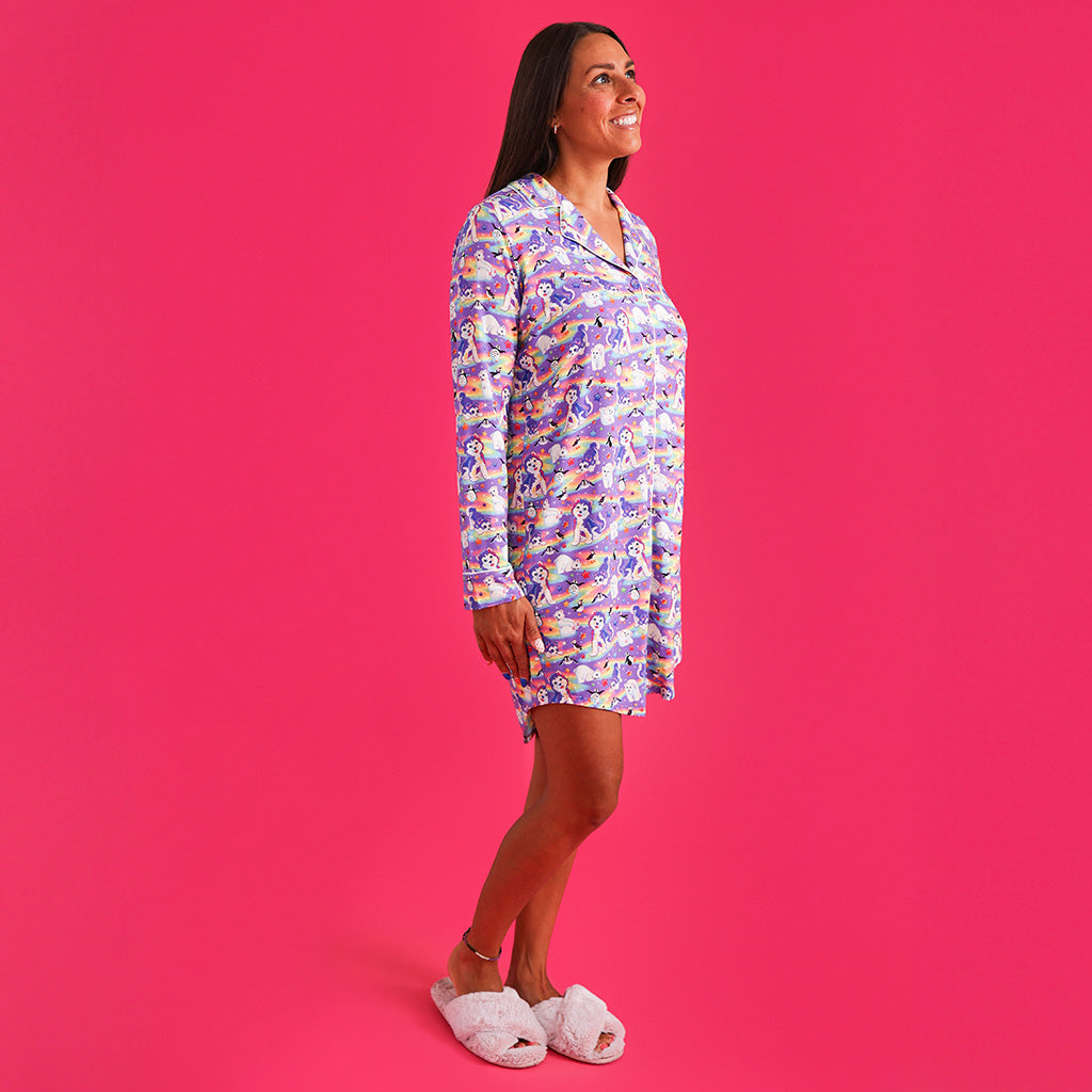 Lisa Frank® Tikanni Women's Luxe Sleep Shirt