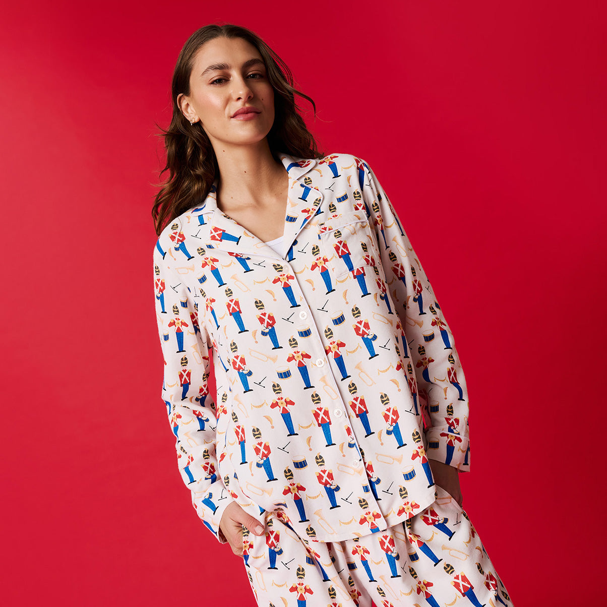 Bastian Women's Flannelette Pajama Set