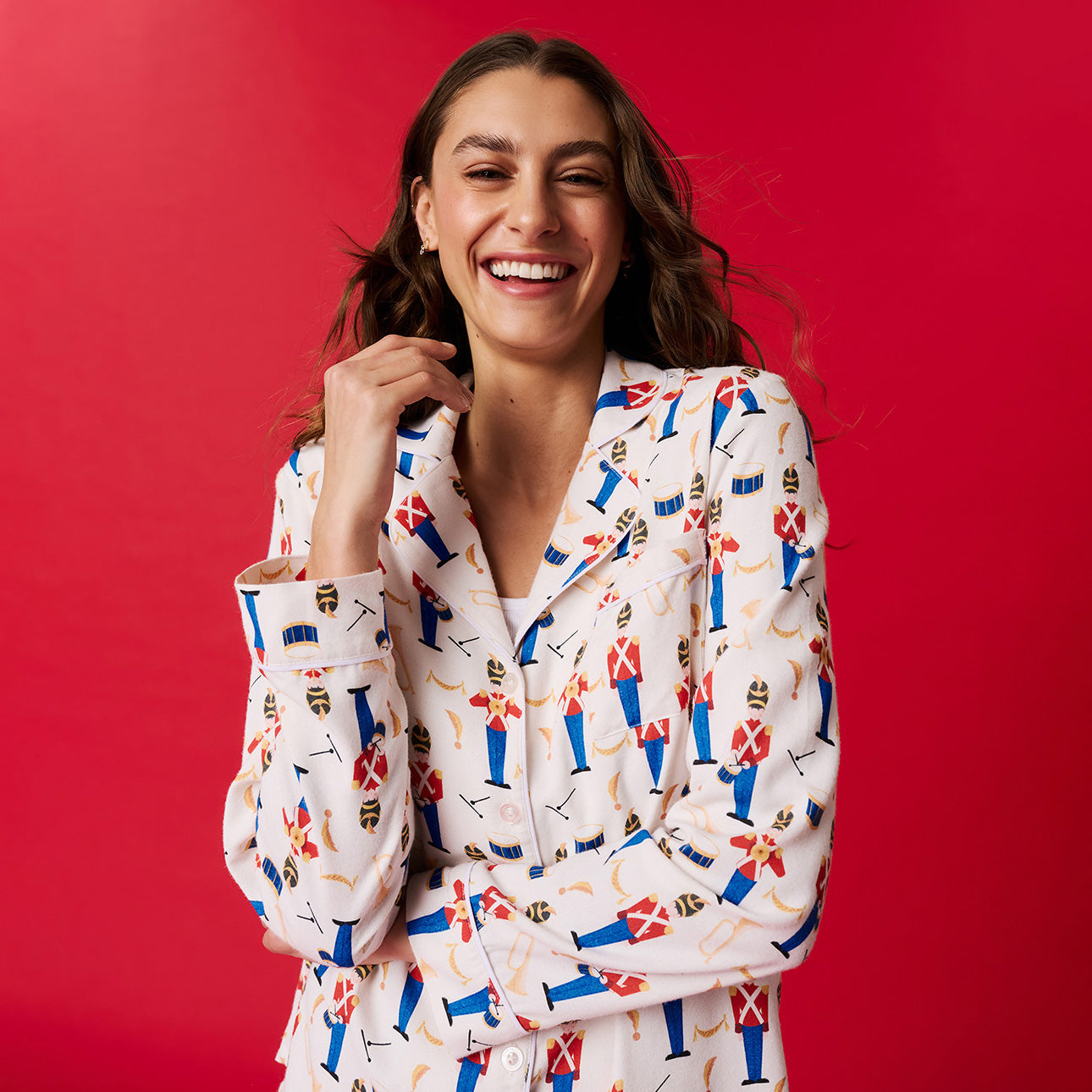 Bastian Women's Flannelette Pajama Set