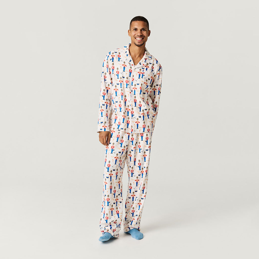 Bastian Men's Flannelette Pajama Set