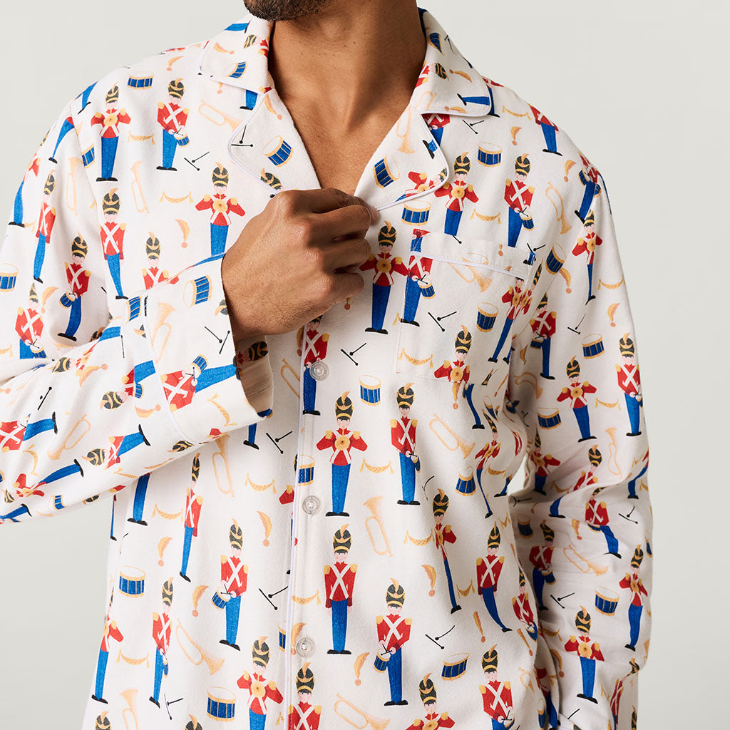 Bastian Men's Flannelette Pajama Set