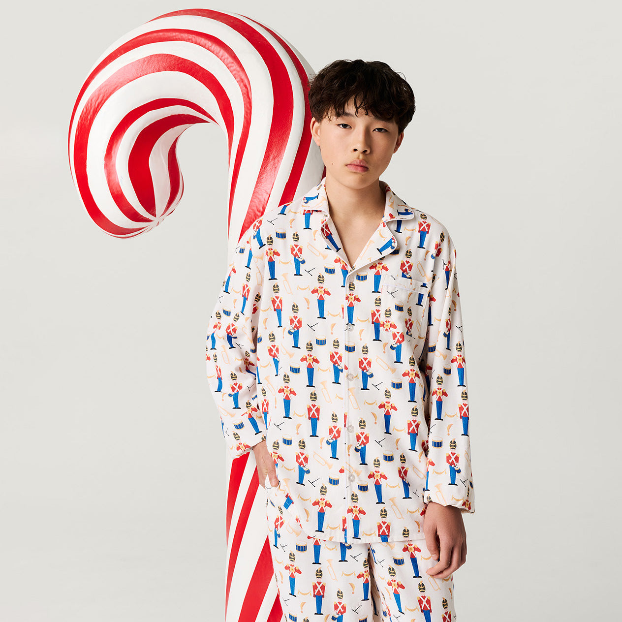 Bastian Men's Flannelette Pajama Set