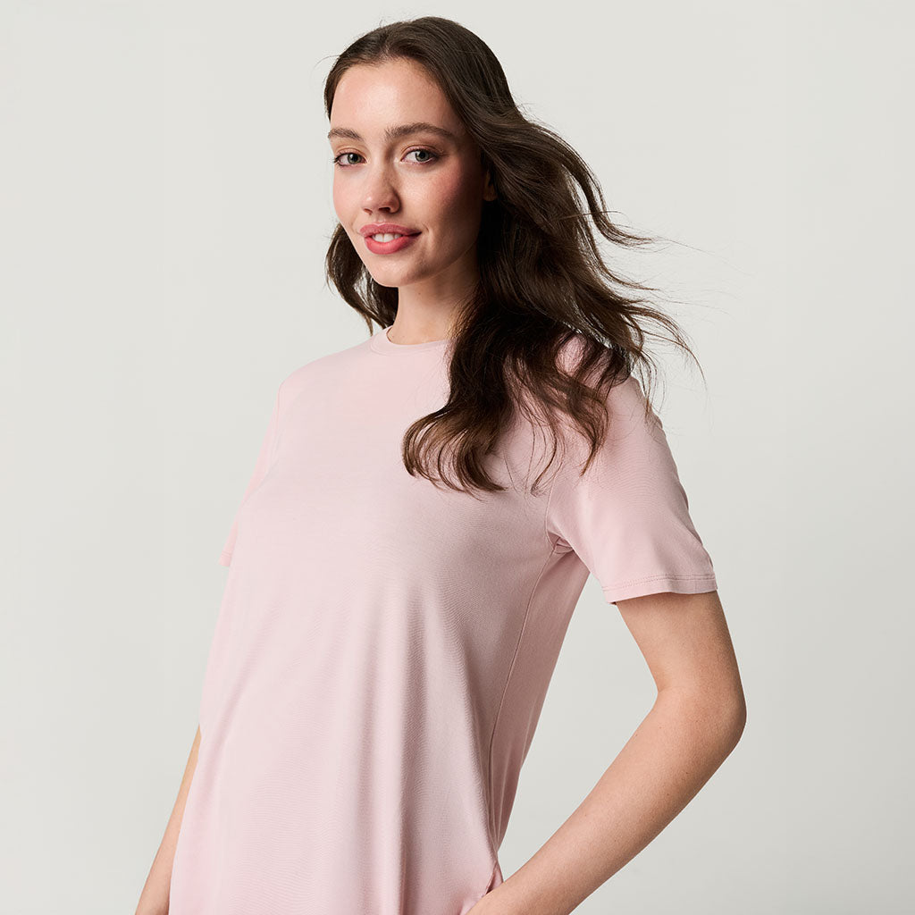 Delaney Blush Women's Loose Tee