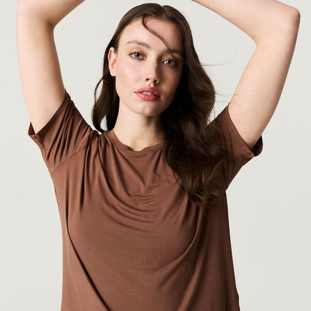 Hazelnut Women's Loose Tee