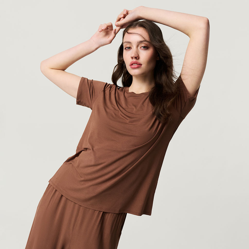 Hazelnut Women's Loose Tee