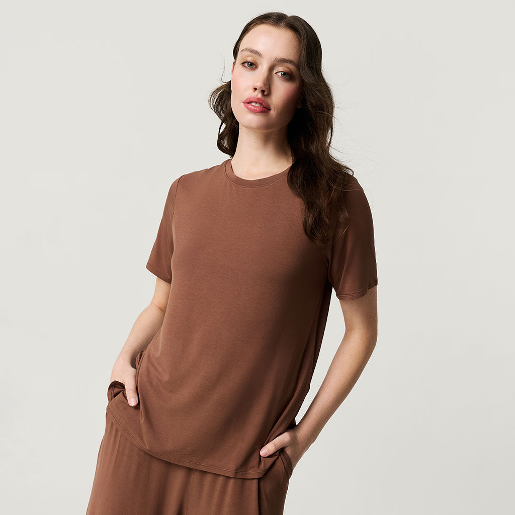 Hazelnut Women's Loose Tee