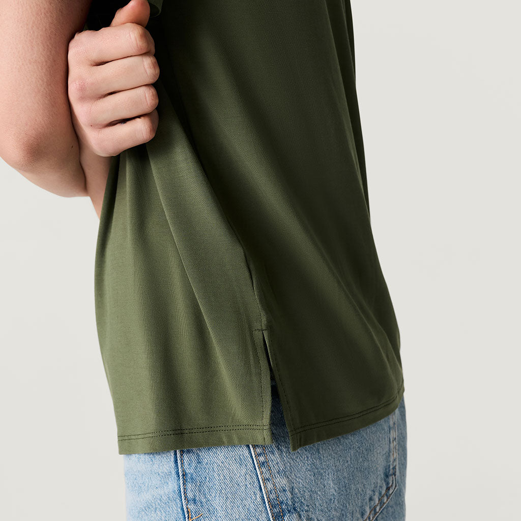 Olive Women's Loose Tee