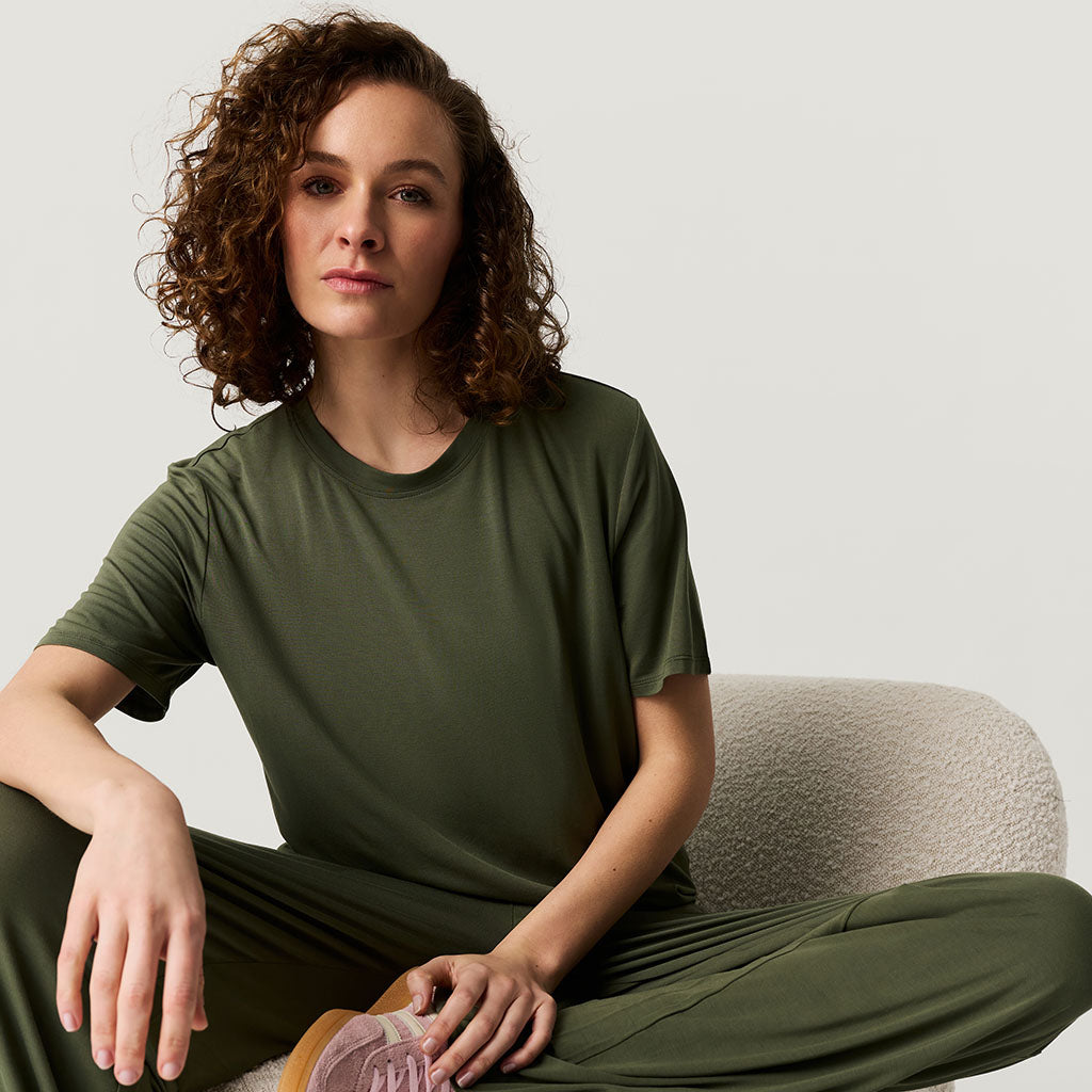 Olive Women's Loose Tee