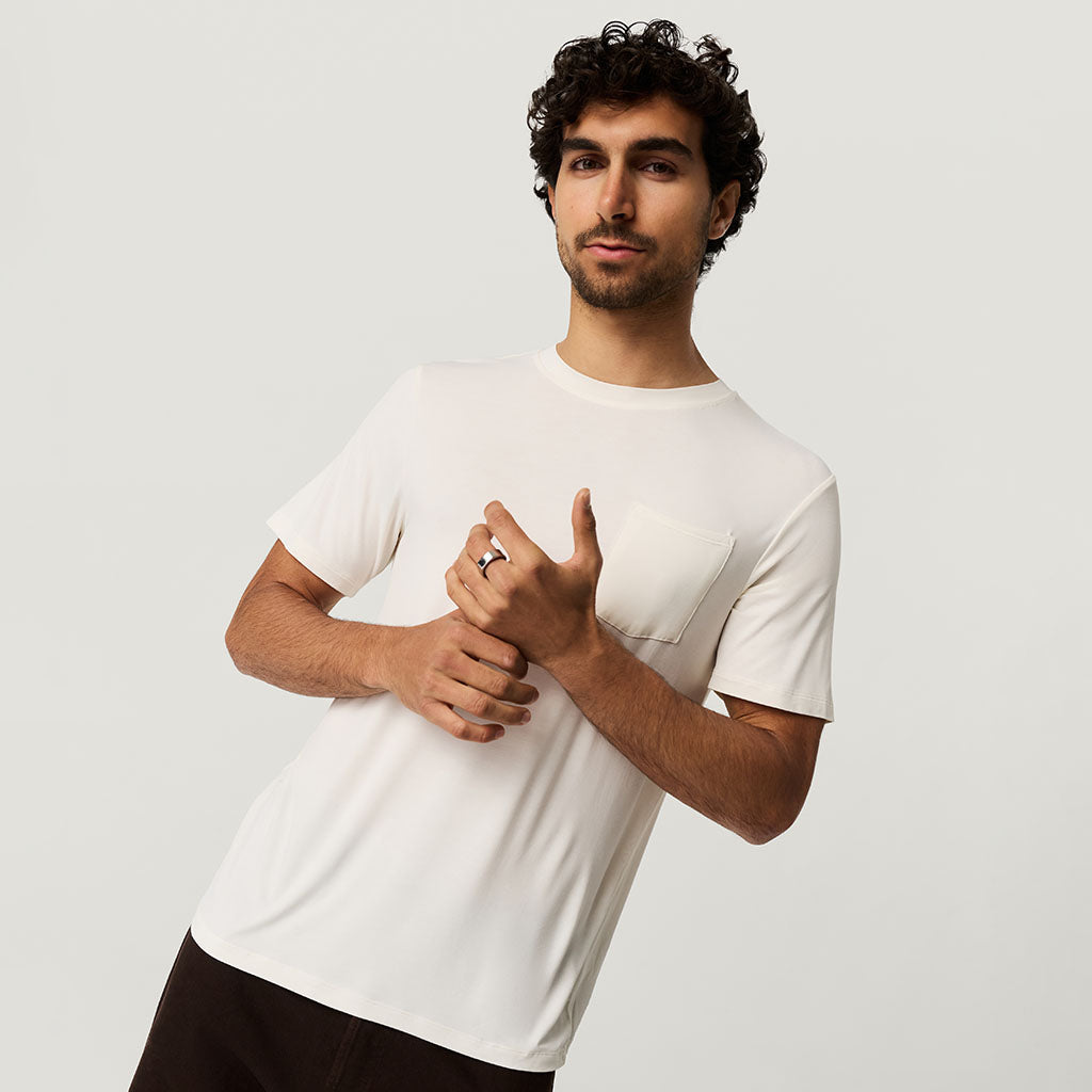 Vanilla Men's Pocket Tee